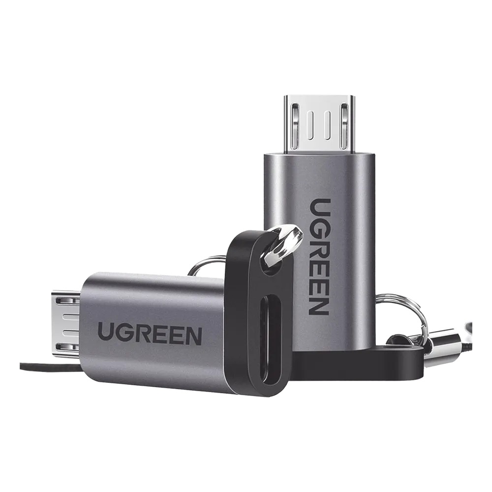 Adaptador USB UGREEN 50590 USB-C a Micro USB  Carga Rápida