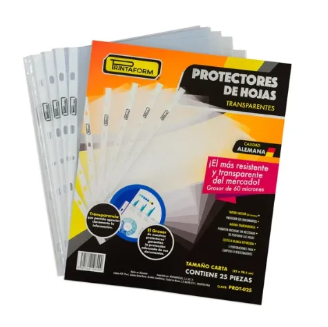 [PROT-025] Paquete C/25 Protector De Hoja Carta Oxford Antireflejante (copia)