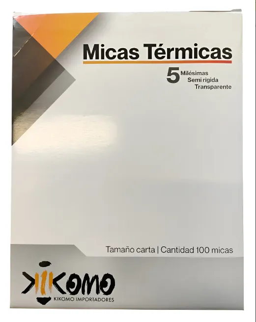 Caja C/100 Mica Térmica Carta 5 Mil Kikomo (C.10)
