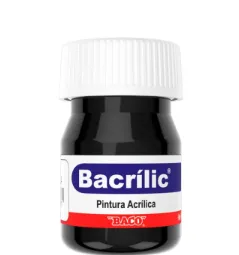Pintura Acrílica Baco 20ml Negro 373 (E.10) (C.100)