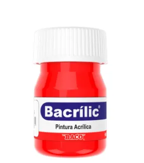 Pintura Acrílica Baco 20ml Rojo 354-A (E.10) (C.100)