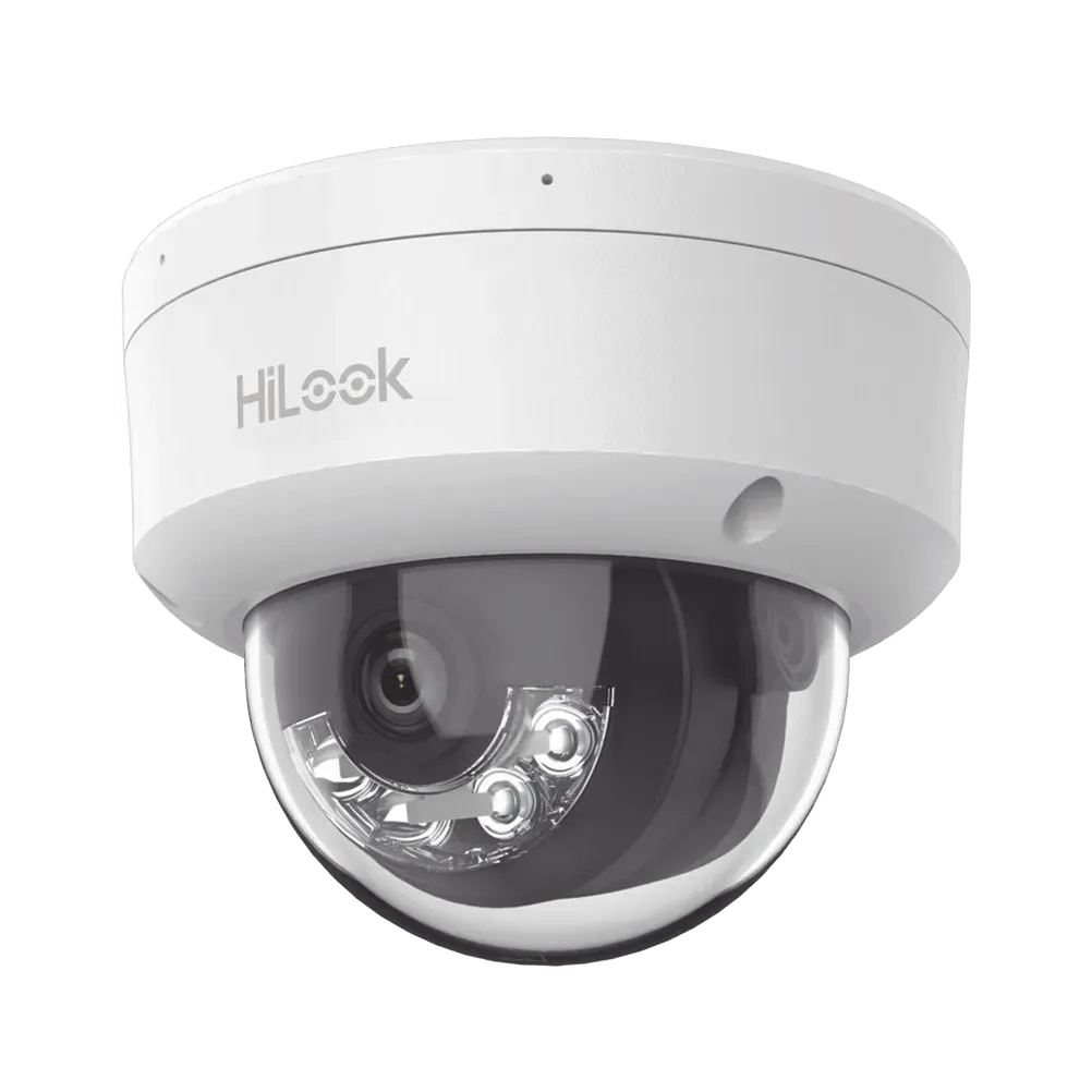 Camara Domo Ip 4 Megapixel H265 Exterior Poe Hilook 2.8mm IPC-D140H