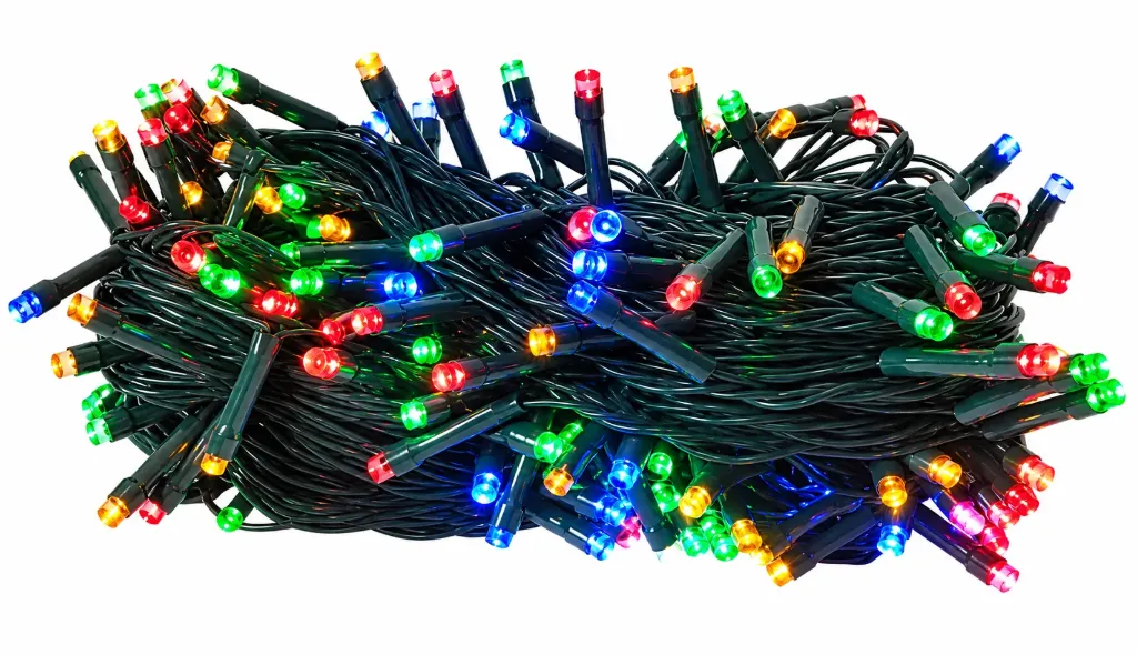 Serie De Luces Yudha Cotina 200L/4W Led Multicolor 4 Cambios Y 8 Funciones