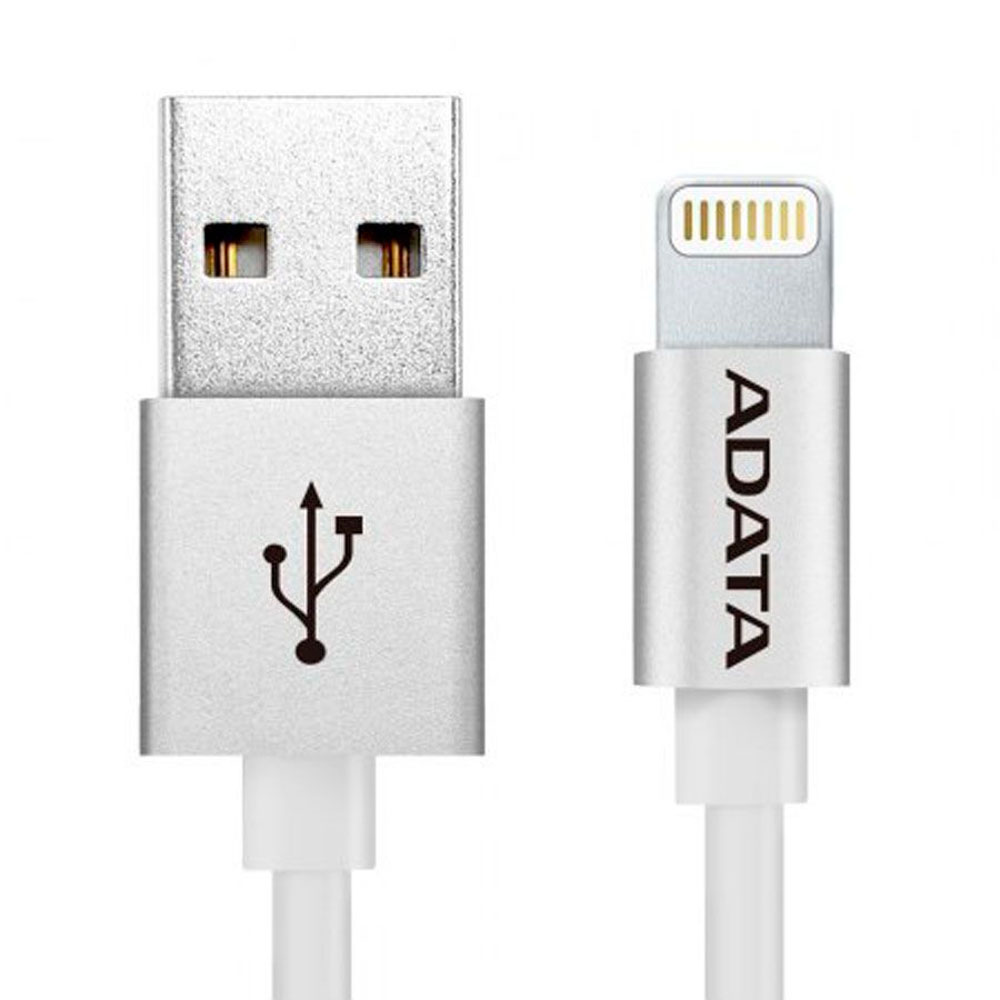 CABLE IPHONE ADATA PLASTICO CERTIFICADO AMFIPL BLANCO