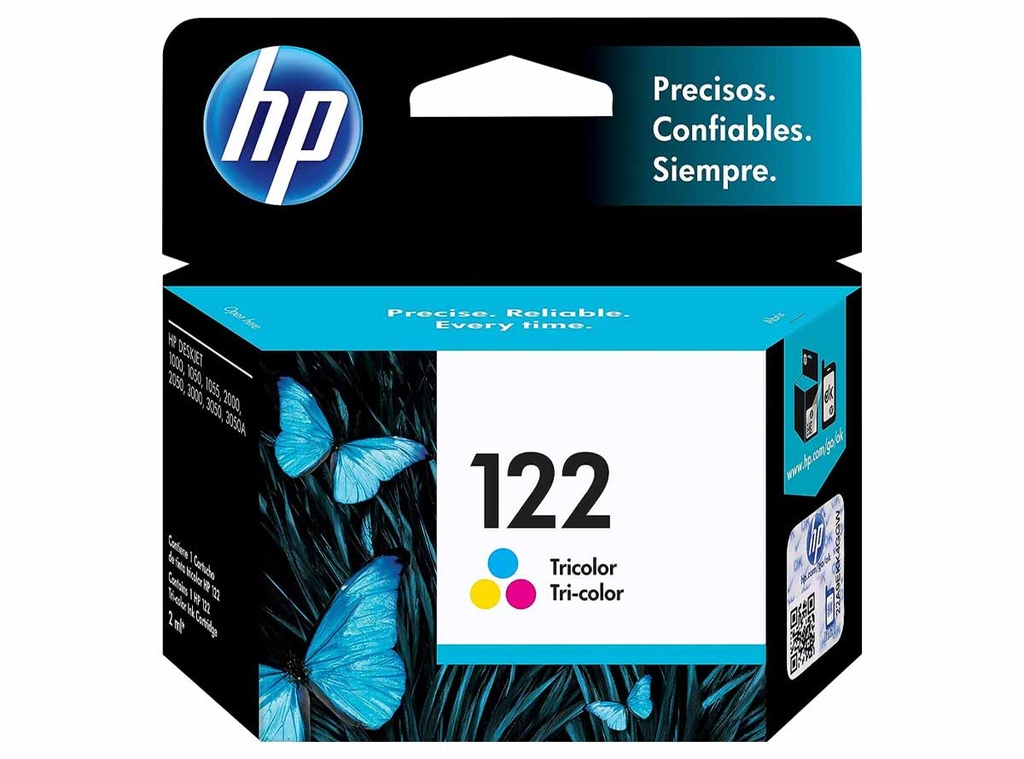 Cartucho Tinta Original HP 122 Tricolor Original