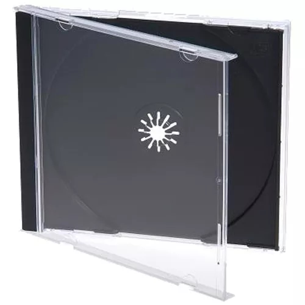 CAJA CD JEWEL 10.4MM CHAROLA NEGRA