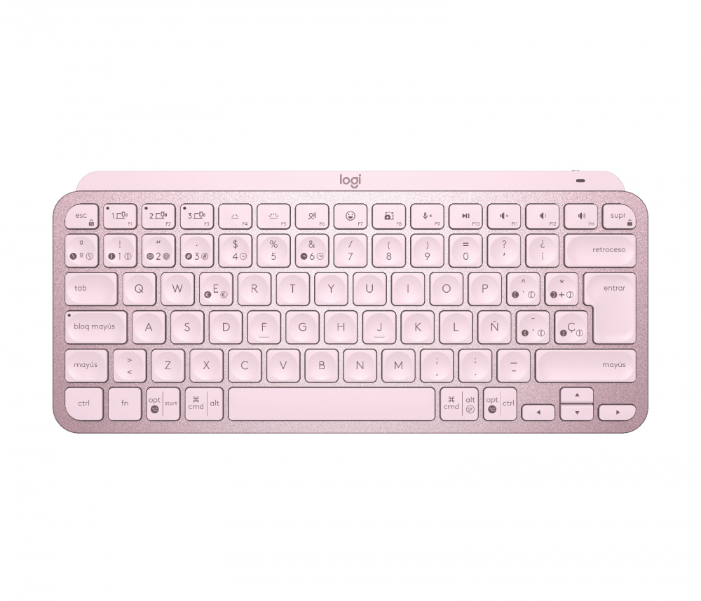 [MXKEYSMINI-ROSE] Teclado Inalámbrico Logitech Mx Keys Mini Rose