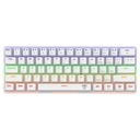 TECLADO ALAMBRICO GAMER T-TGK321 BLANCO T-DAGGER