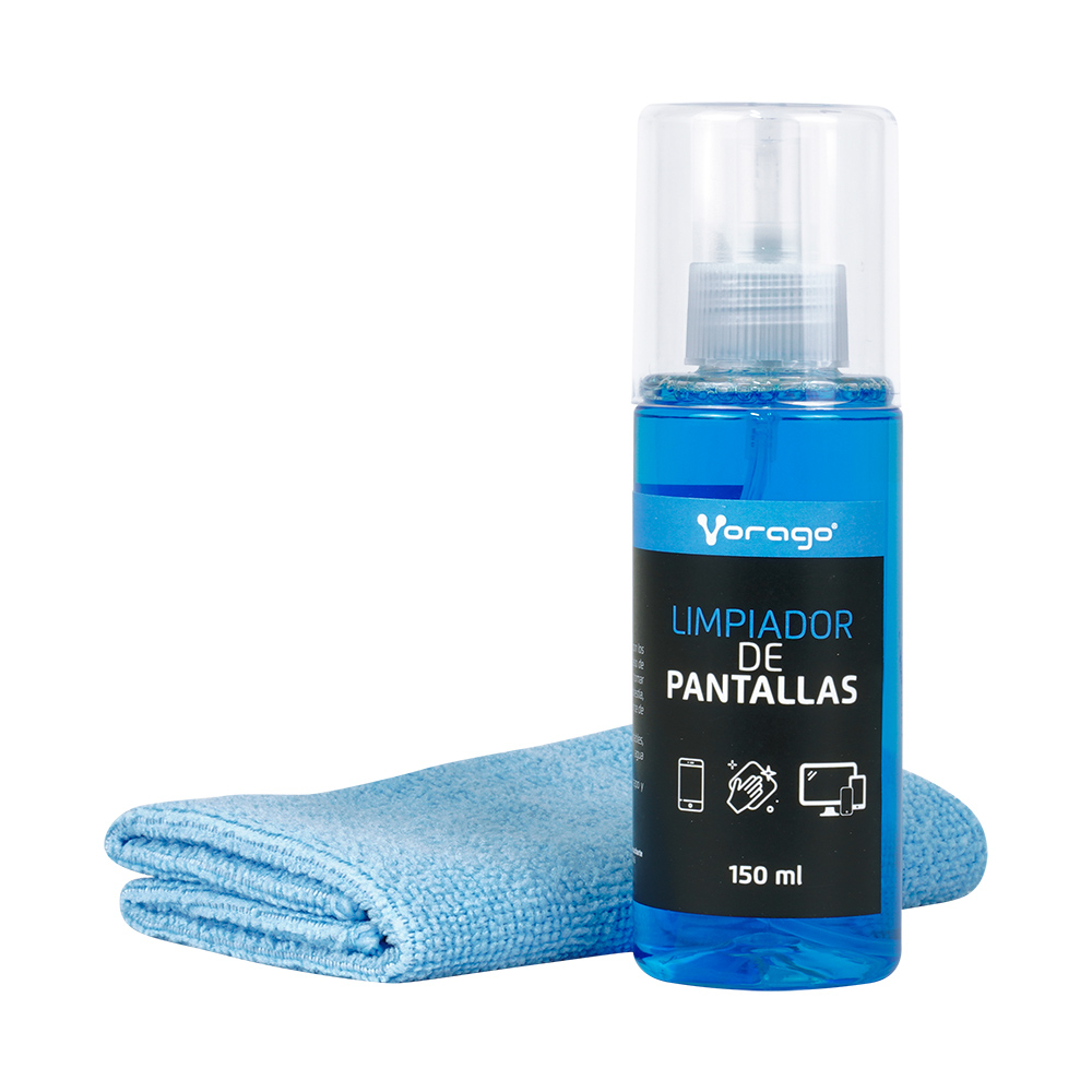 Limpiador De Pantallas CLN-109 Vorago 150Ml Microfibra