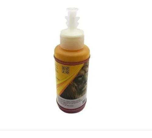 Botella Tinta Universal 100Ml Amarilla Premium