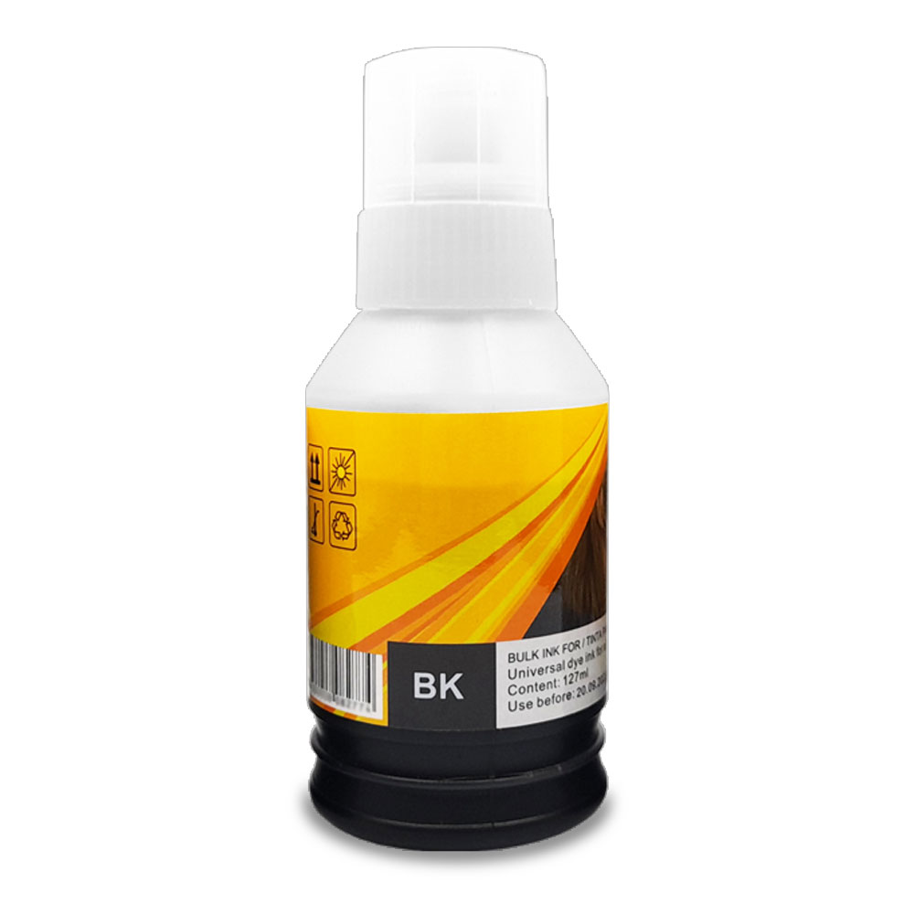 Botella Tinta Universal 127Ml Negra Premium