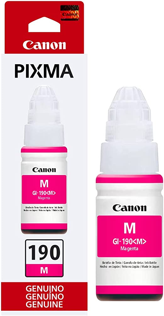Bote Tinta Canon GI-190 Magenta CN2906