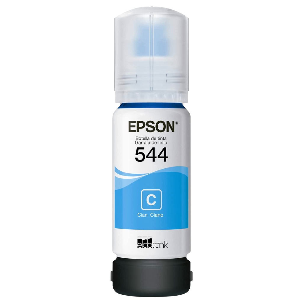 Bote Tinta Epson T544 Cyan 65Ml Original
