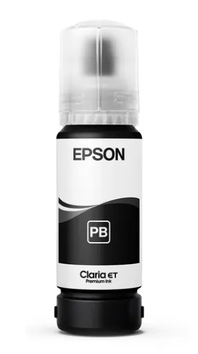 BOTE TINTA EPSON T555 NEGRO 70ML ORIGINAL