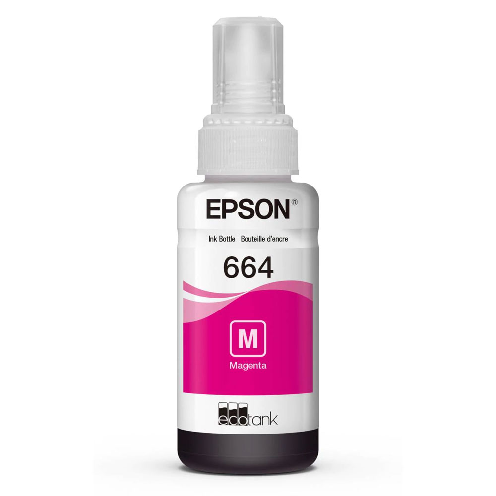 BOTE TINTA EPSON T664 MAGENTA 70ML ORIGINAL
