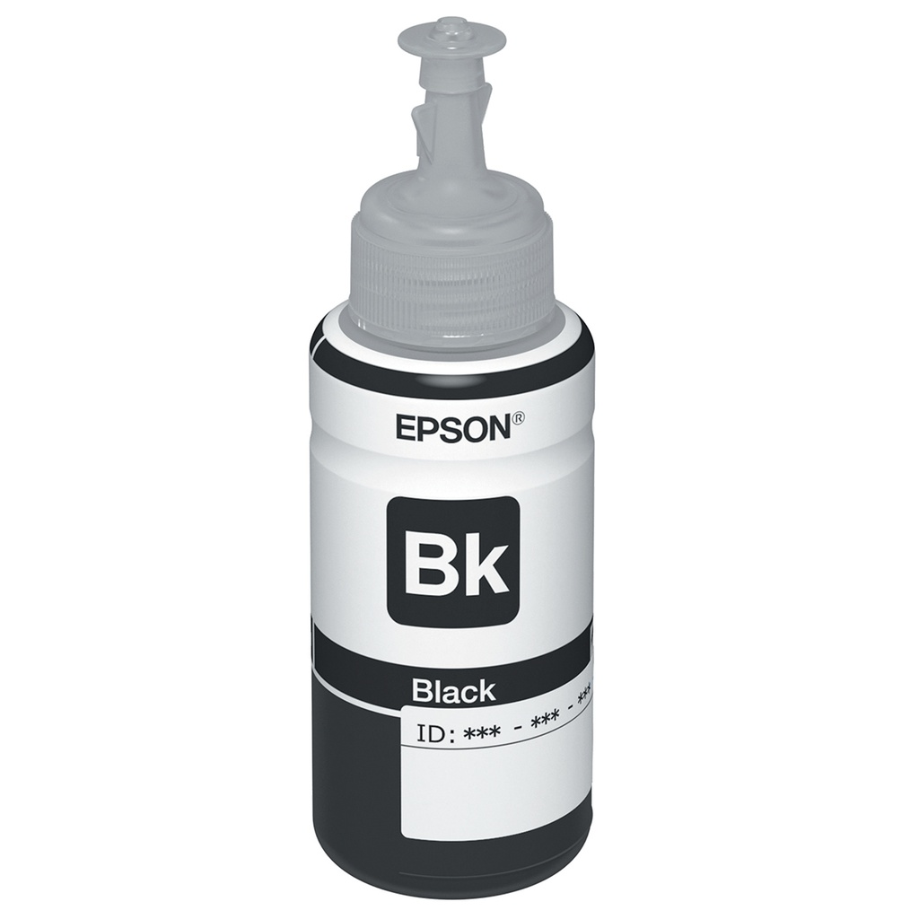 Bote Tinta Epson T673 Negro 70Ml Original
