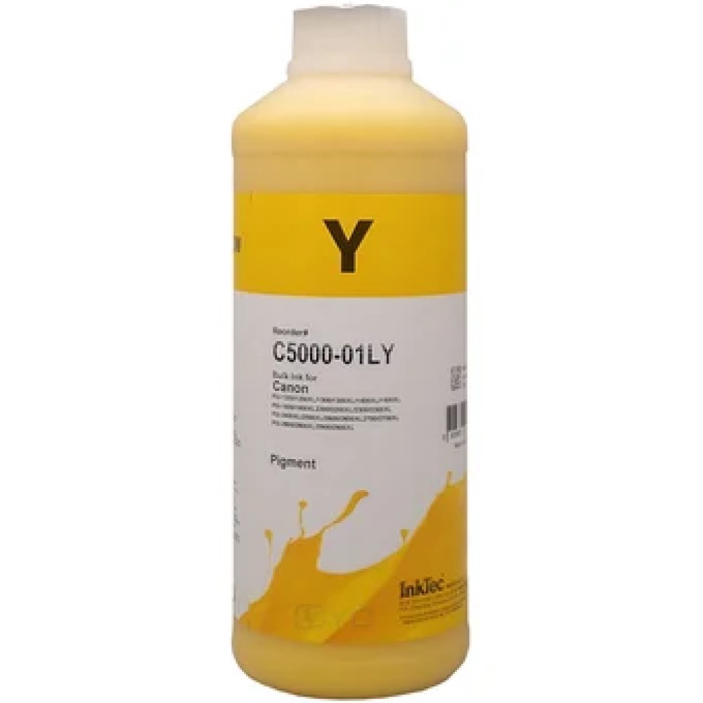 Tinta Inktec C5000 Yellow Pigmentada Comp. Canon 1L