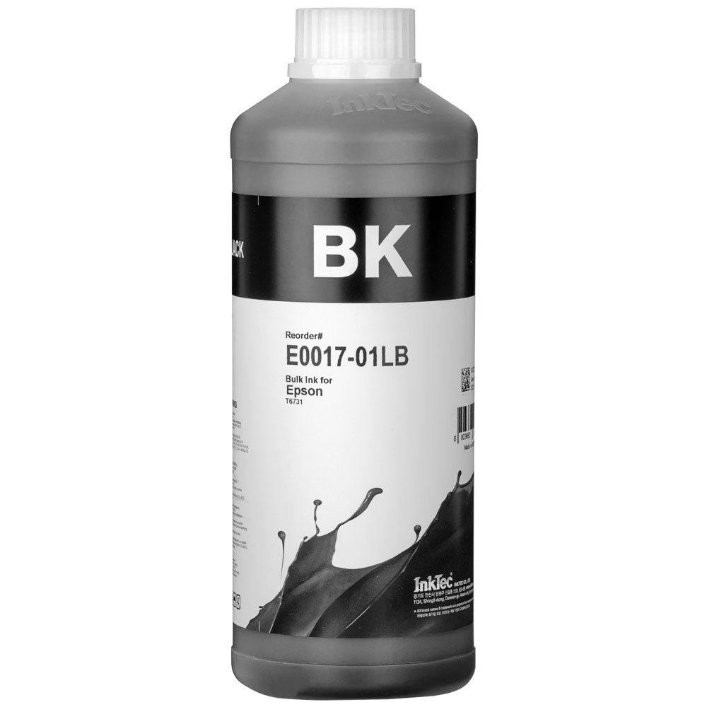 ​Tinta Inktec E0017 Negra Dye 1 Litro