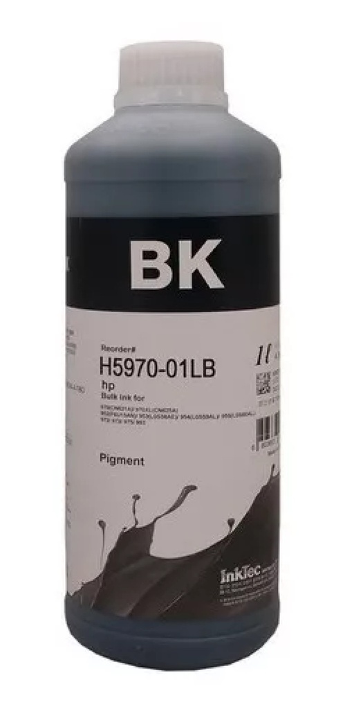 [H5970-01LB] TINTA INKTEC H5970 HP PIGMENTADA NEGRO