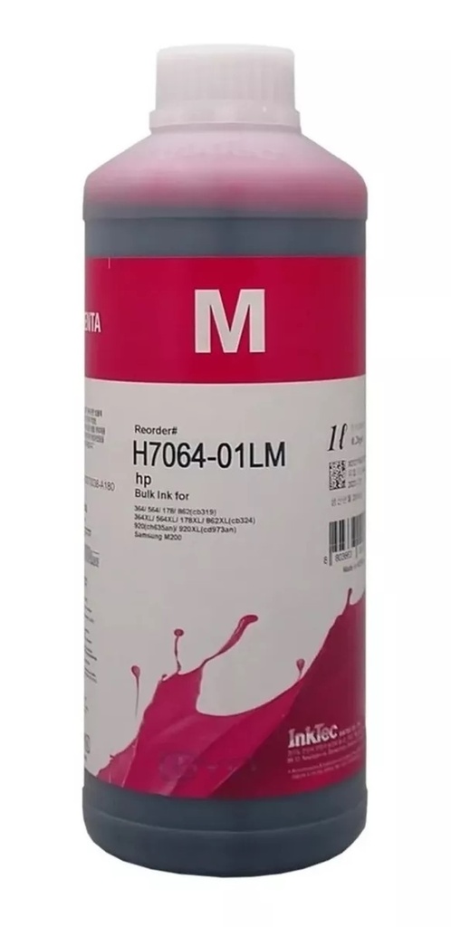 [H7064-01LM] TINTA INKTEC H7064 HP DYE MAGENTA 1L