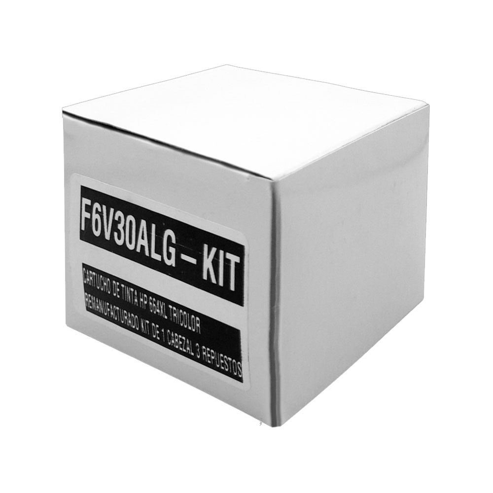 KIT CARTUCHO TINTA HP 664XL TRICOLOR 1 CABEZAL 3 REPUESTOS (CAD)