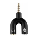DIVISOR AUDIO ESTEREO 3.5MM CELULAR XBOX MICROFONO AUDIO