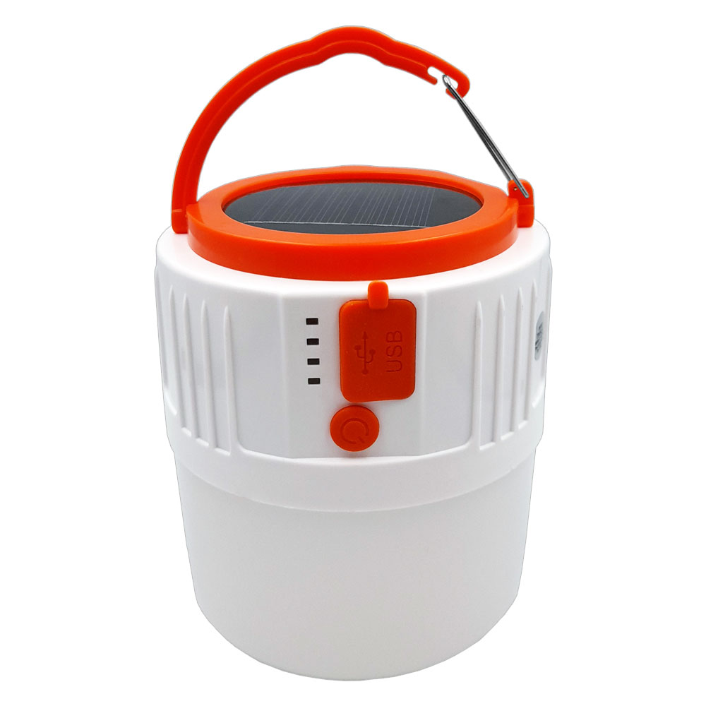 Foco 12W Led EM12W12 Recargable Con Panel Solar Tianlai (C.100)