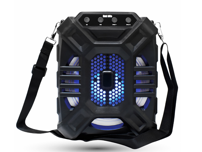 Bocina Bluetooth Link Bits 6.5 Pulgadas SA665T Radio Fm, Micrófono, Usb (C.12)