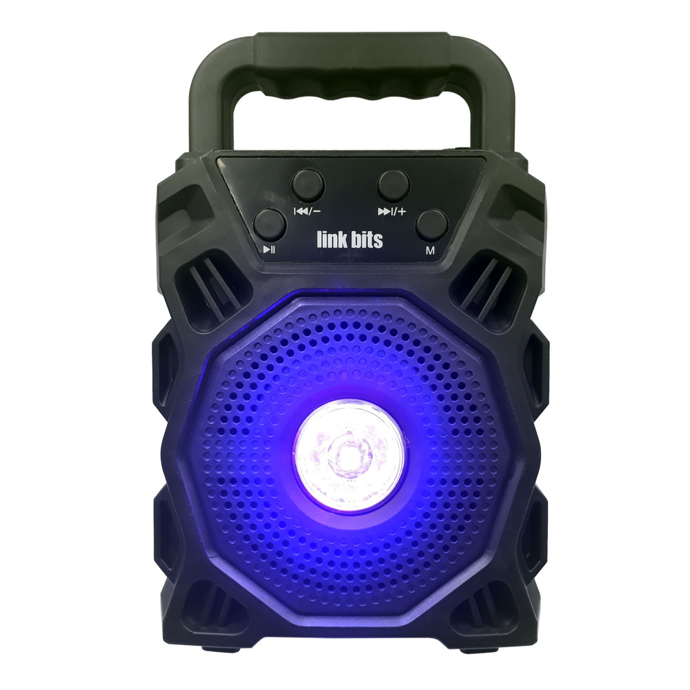 [VA333TL] Bocina Bluetooth Link Bits 3 Pulgadas VA333TL  Radio Fm, Auxiliar, Usb,  Luz Led  (C.40)