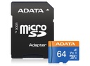 Micro SD 64GB Adata Clase 10 Azul