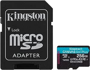MICRO SD 256GB KINGSTON SDCG3/256GB C/A CANVAS GO PLUS