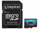 Micro SD 64GB Kingston SDCG3/64GB C/A Canvas Go Plus