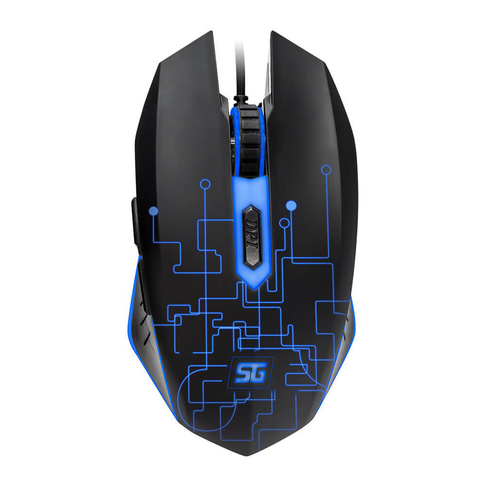 Mouse Gamer Alámbrico Start The Game MO-501 Óptico USB 3200dpi