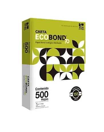[7502237378806] Paquete C/500 Hoja Carta Blanca Copamex Ecobond (C.10)