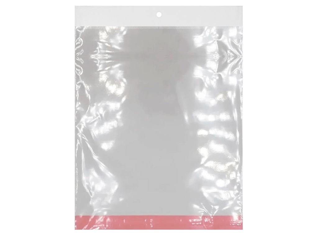 SOBRE CELOFAN PARA EXHIBIDOR 7MM 14.5X19 C/ CEJA C/100