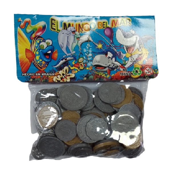PAQUETE DE MONEDAS C/100 COTTON
