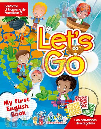Libro Actividades Ingles Les't Go ED. Garcia
