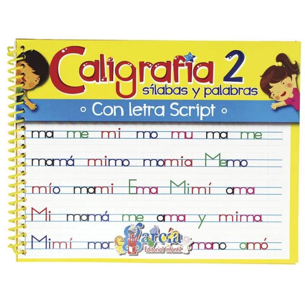 [9788478541553] Libro Actividades Caligrafía 2 ED. Garcia
