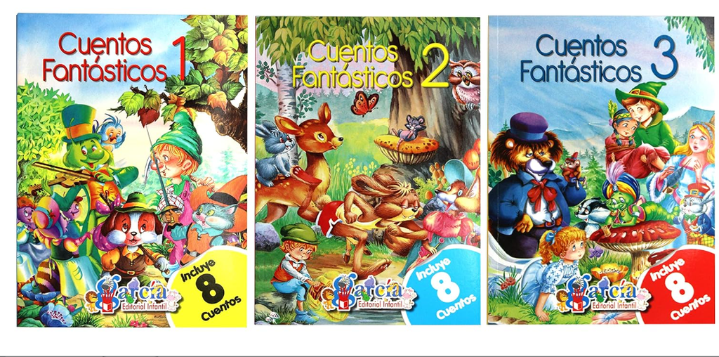 [9788880705222] Cuento Fantasticos Empastados 3T #910 Garcia (C.60)