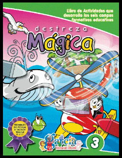 Libro De Actividades Destreza Magica 3 Garcia #1203 (C.24)
