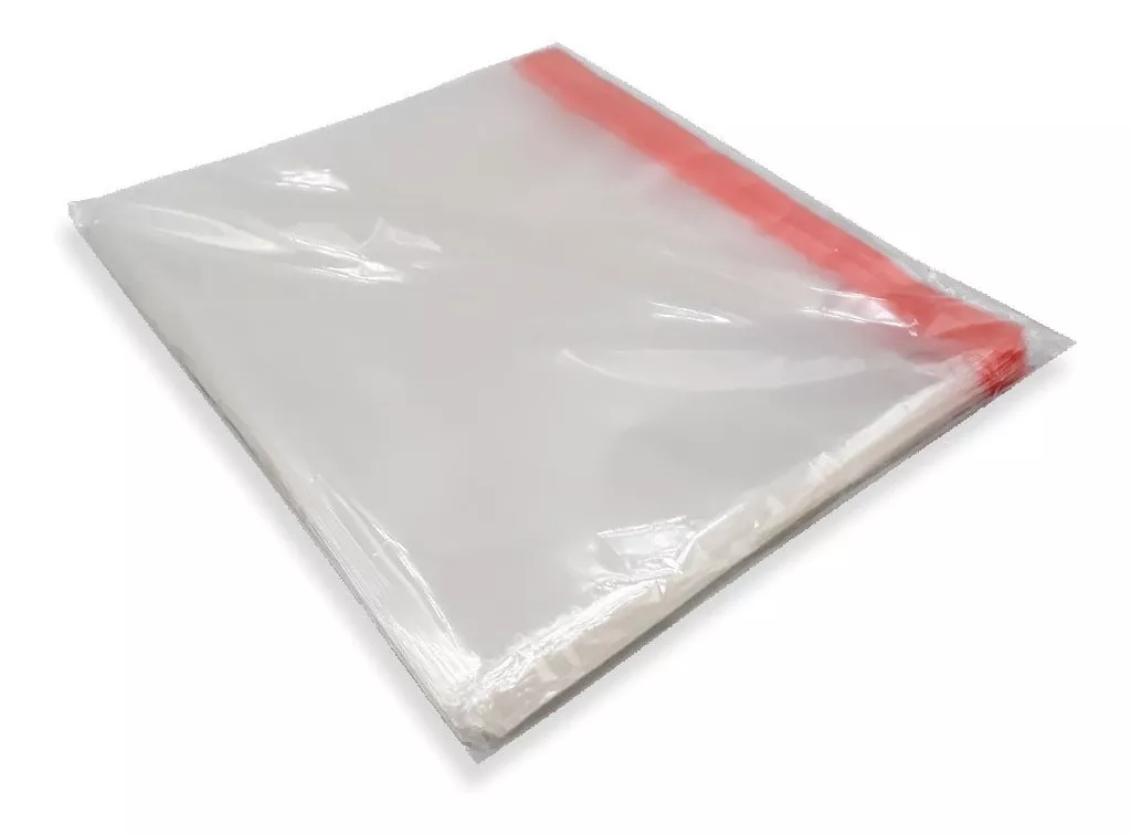 Sobre Celofán #3 Portada12.7X 19cm C/Adhesivo 1 Paq. C/100