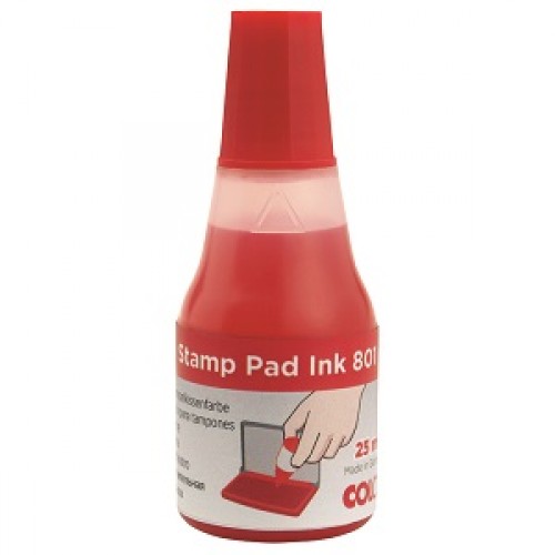 Tinta Para Sello Roja 801R P/Autoentintaje (E.10) (C.50)