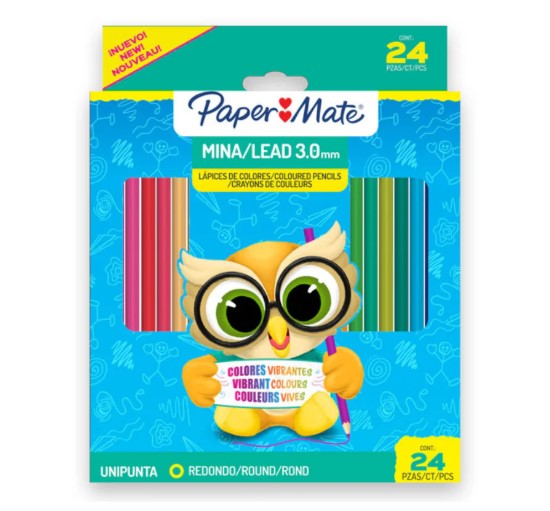 Colores C/24 Largos Paper Mate (C.36)