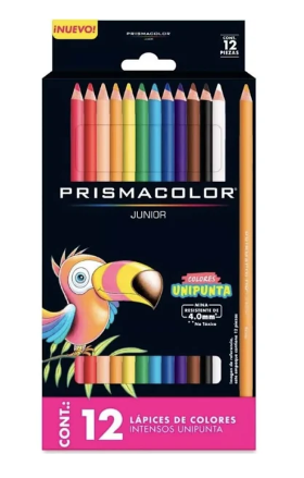 Colores C/12 Largos Prismacolor Junior Red