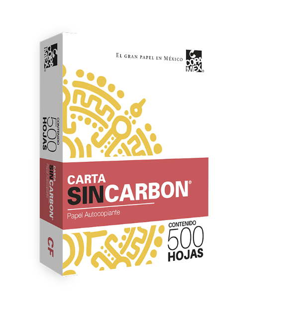 Paquete C/500 Papel Autocopiante Carta Copamex CF Final Verde (Coated Front) (C.10)