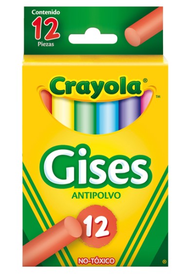 [7501058205179] Caja C/12 Gis De Colores Crayola 501412