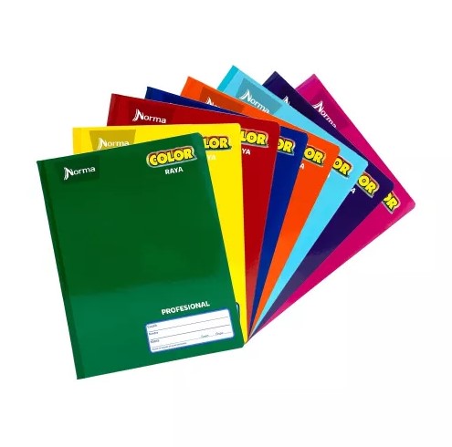 [7702111812819] Cuaderno Cosido Profesional Cuadro Grande 7mm 100H Norma  581281 (C.30)