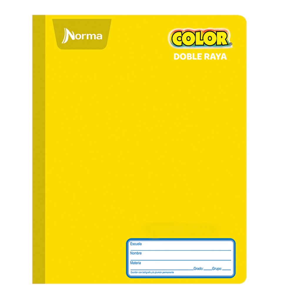 Cuaderno Cosido Profesional Norma Doble Raya 100 Hojas 581284 (C.30)