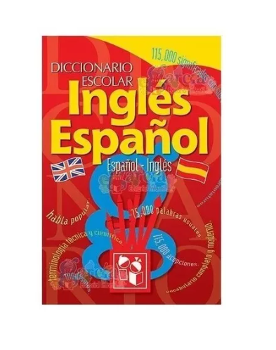 [9789685229562] Diccionario Garcia Escolar Ingles-Español #1373 (C.40)