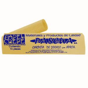 PAPEL CREPE PASCUA DORADO